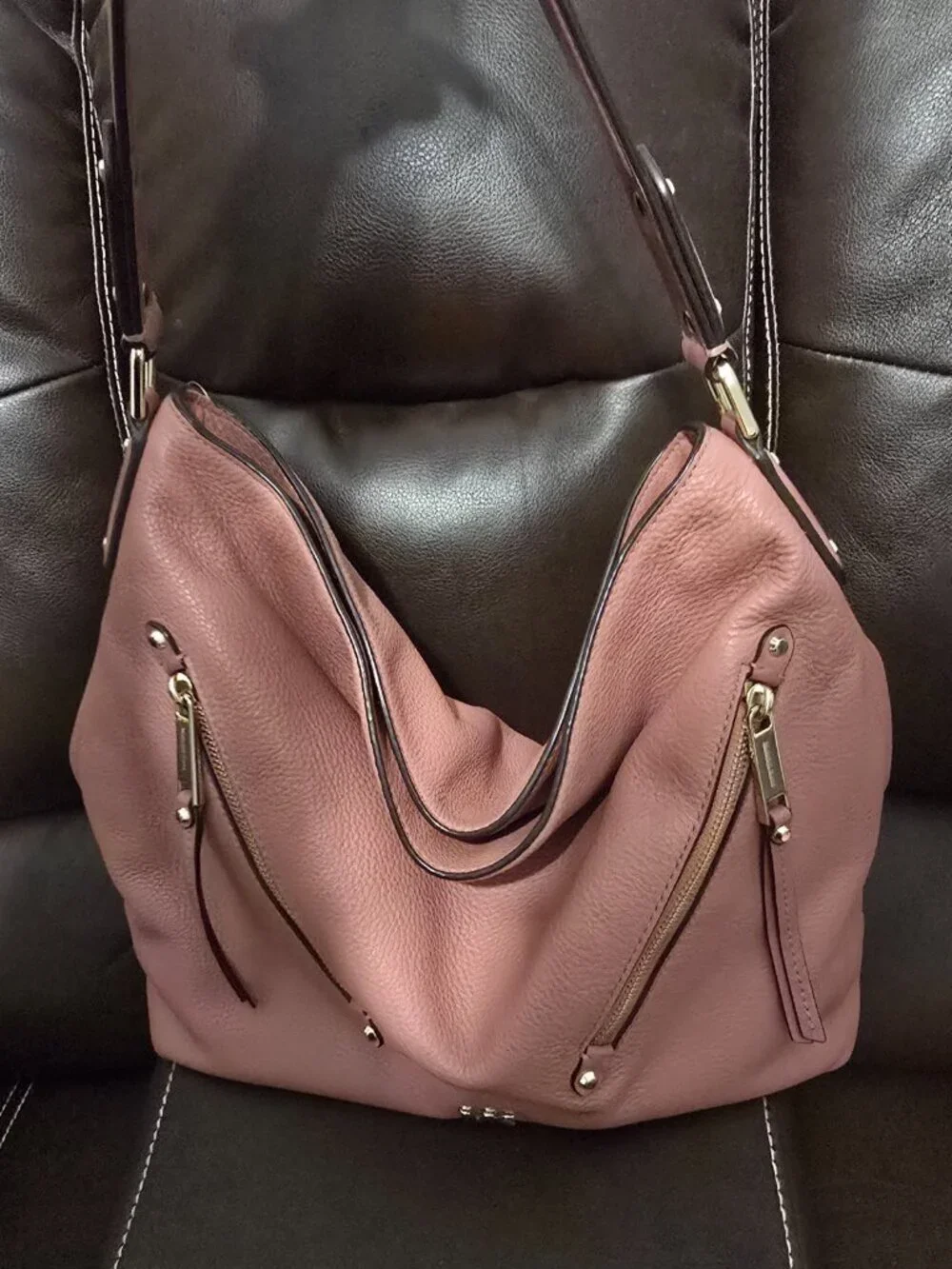 Michael Kors Evie hobo and matching wallet